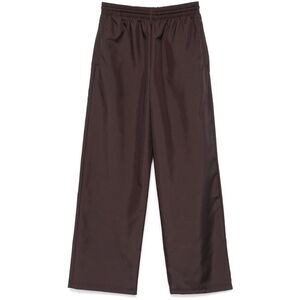 Wardrobe.Nyc Brown Trousers - Track Pants Women